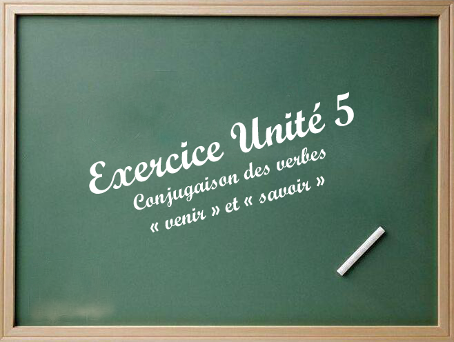 EXERCICE UNIT 5-2