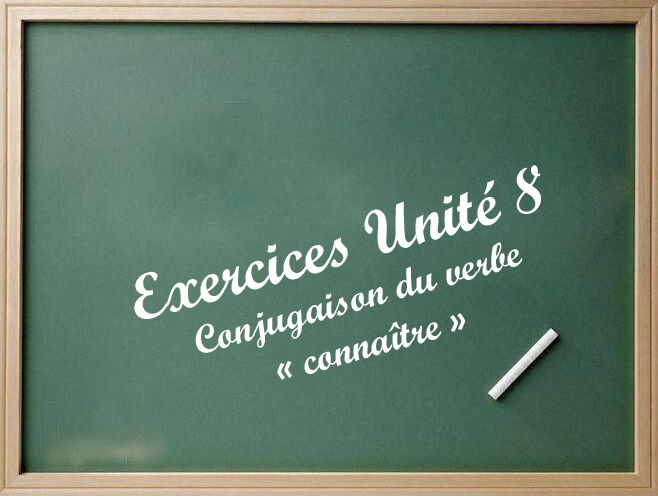 EXERCICE UNIT 8-1