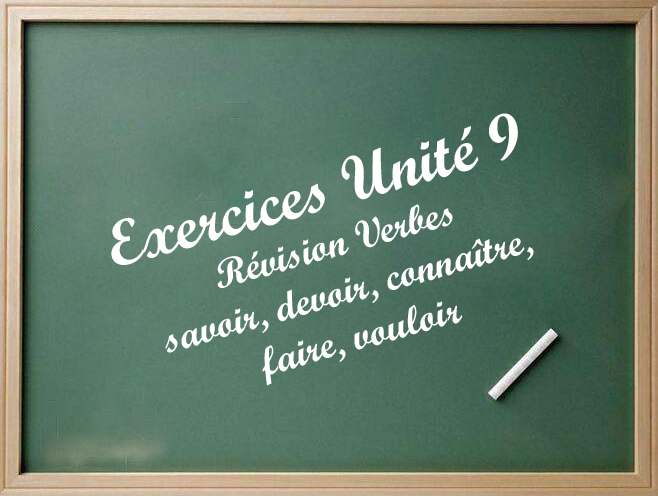 EXERCICE UNIT 9-2